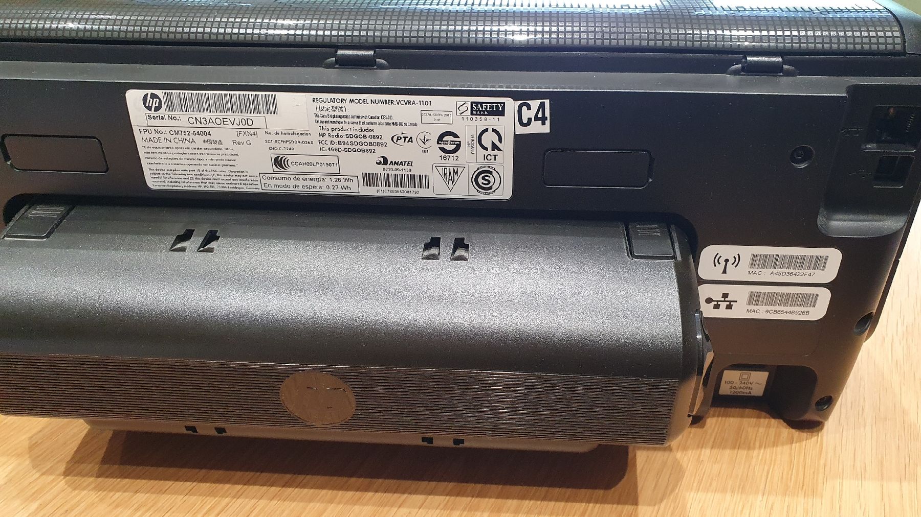 Hewlett Packard Imprimantes: HP OfficeJet Pro 8100 – D'occasion à Guntershausen Berg par Powerbyte 1