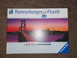 Ravensburger Puzzle 1000 Teile, Oakland Bay Bridge bei Nacht