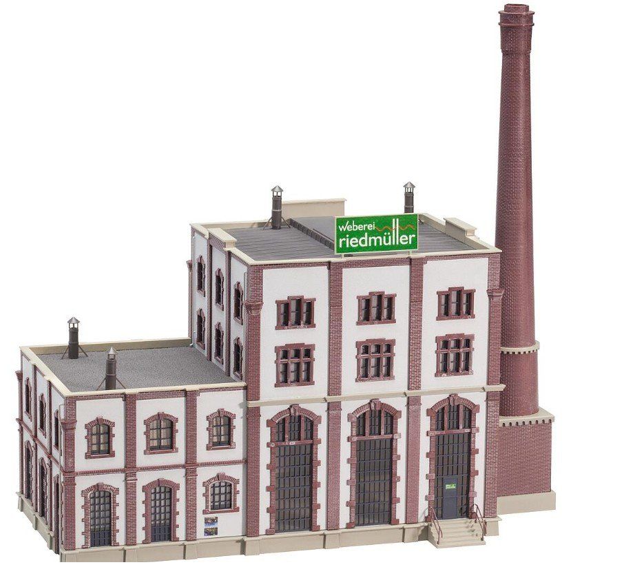 Faller Modellini di ferrovie: Faller 130187 Weberei Riedmüller – Nuovo e nell'imballaggio originale da Neukirch a.d. Thur venduto da Modellbaushop