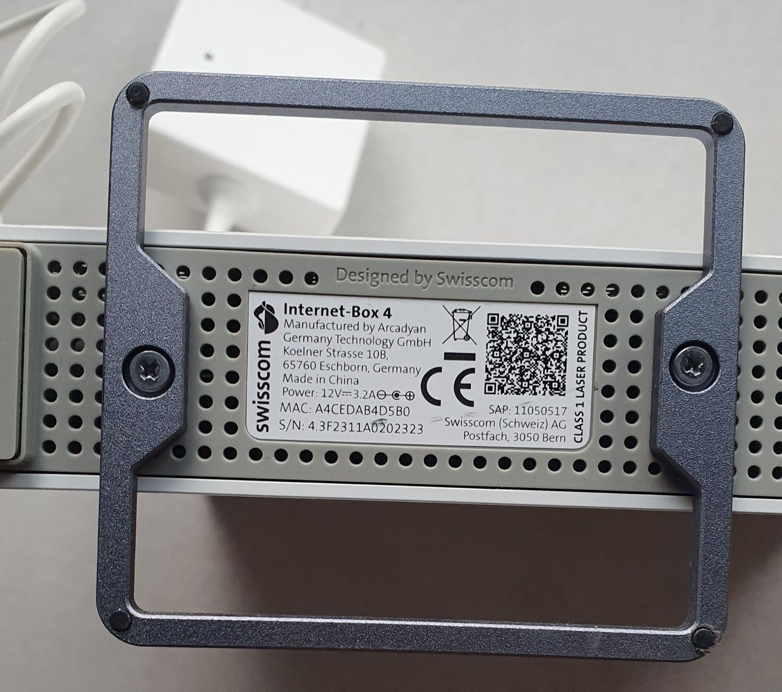Swisscom Modem & Router: Swisscom internet Box 4 – Usato da Servion venduto da meno999 3
