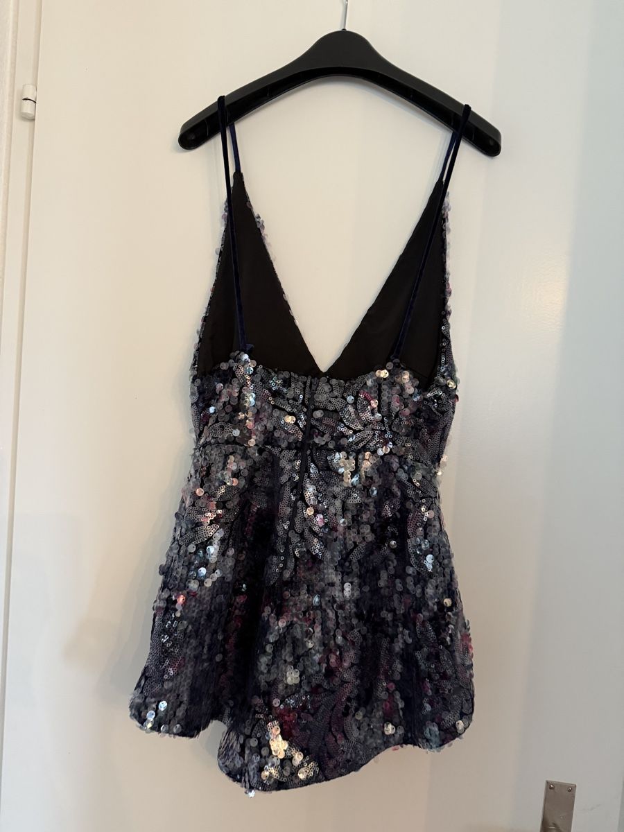 Tute: Ezgi Cinar Pailetten Overall ; Size: 34 – Usato da Zug venduto da mar_fy7g 1