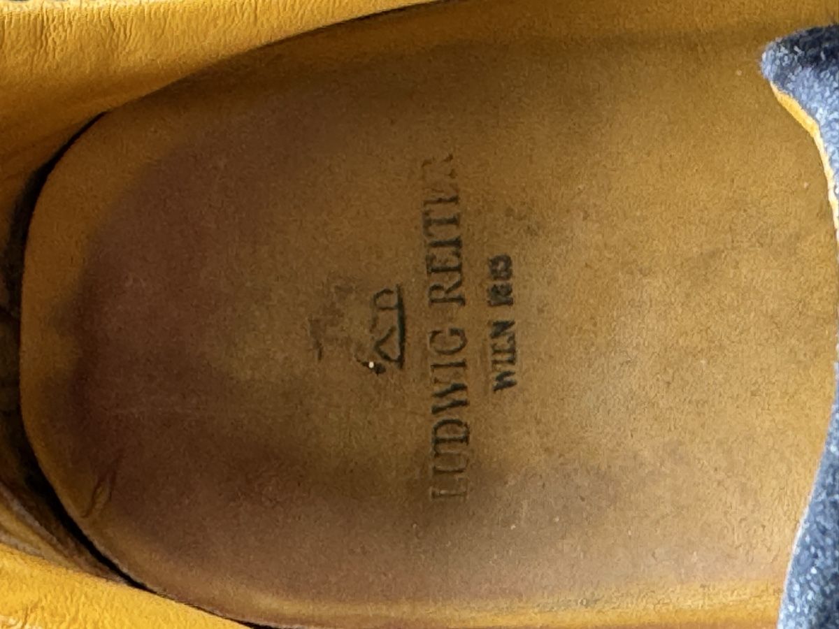 Scarpe da uomo: Ludwig Reiter Sneaker Leder 43 blau – Usato da Tägerwilen venduto da lenaschreiber 4