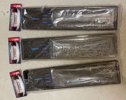 3x UNITEC Kennzeichenhalter / Nummernrahmen (von Jumbo)