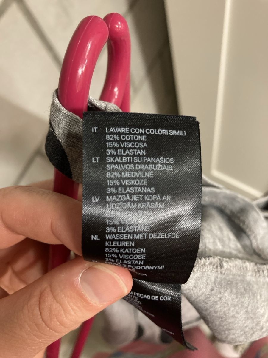 H&M Vestiti & Gonne: Sommerkleid grau – Usato da Urtenen-Schönbühl venduto da alessibas 3