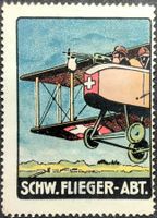 Soldatenmarke 1.WK, Schweizerische Flieger Abt, Wi Fl 4