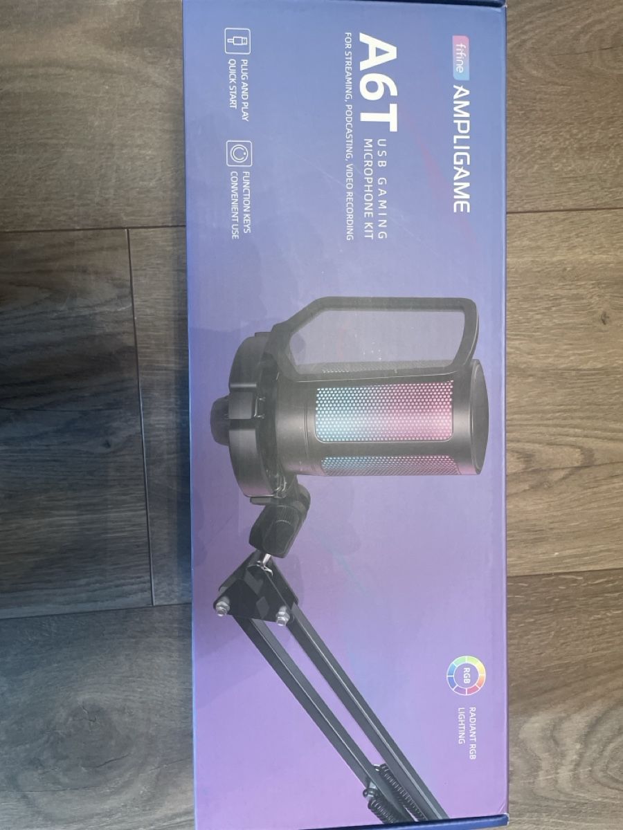 Microfoni: Fifine A6T USB Gaming Mikrofon Set mit Arm – Nuovo (secondo la descrizione) da Muttenz venduto da ali_b7dv