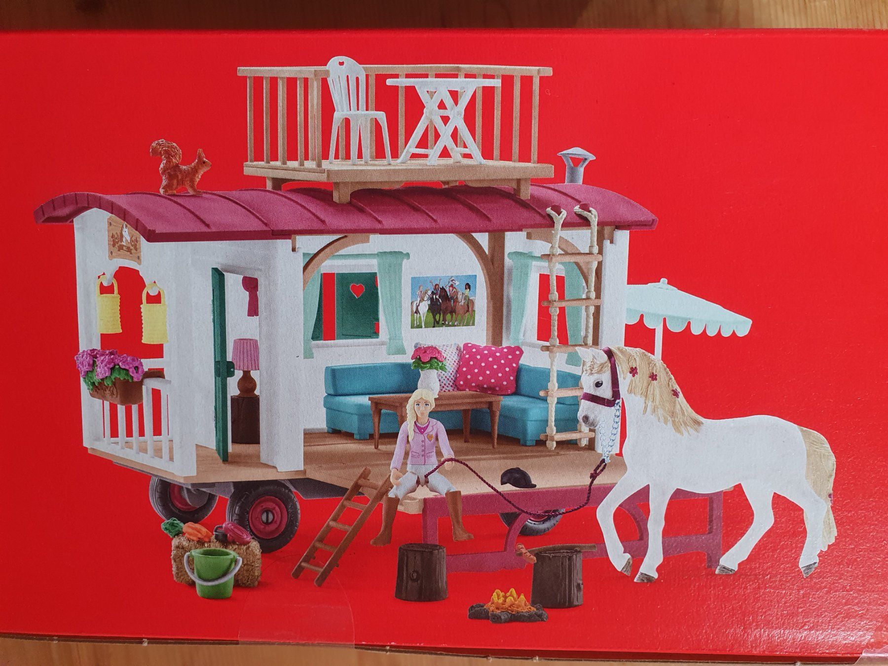 Schleich Giocattoli: Schleich Hors Club Wohnwagen – Nuovo e nell'imballaggio originale da Oftringen venduto da papillon075 2