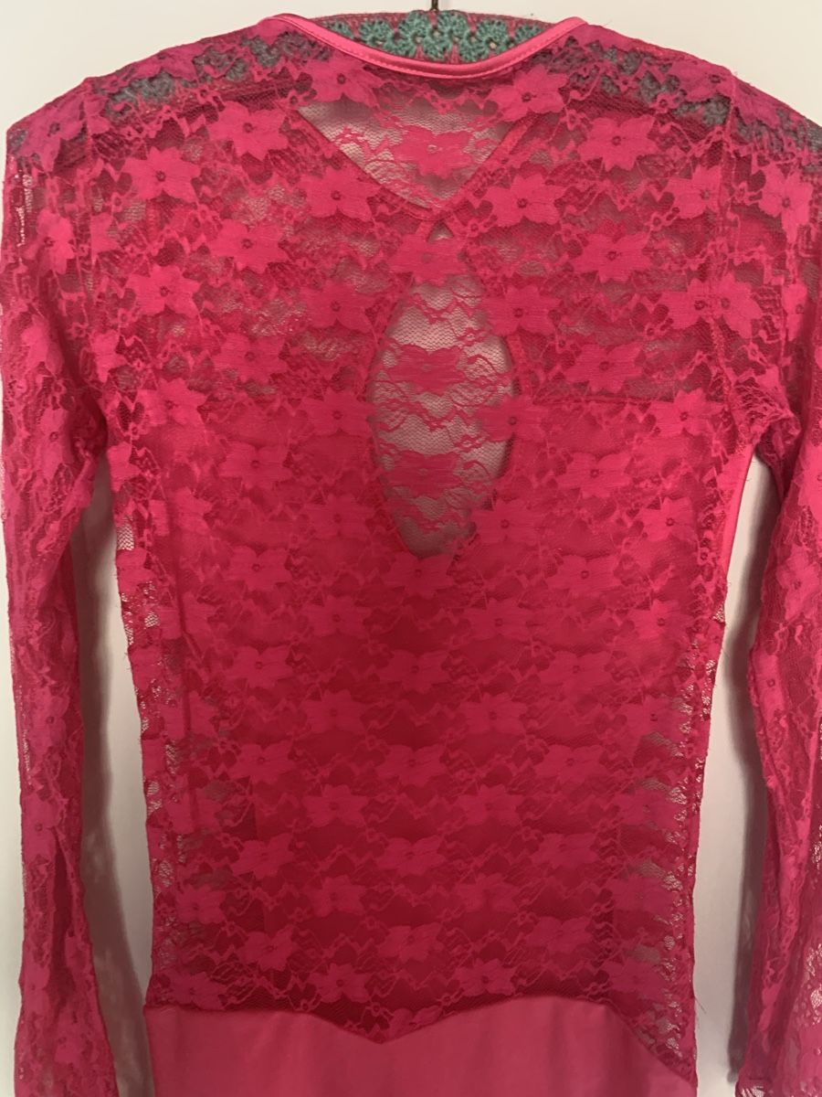 Robes: Kleid Rosa Spitze Langarm Grösse S – D'occasion à Laufen par Twingi33 1