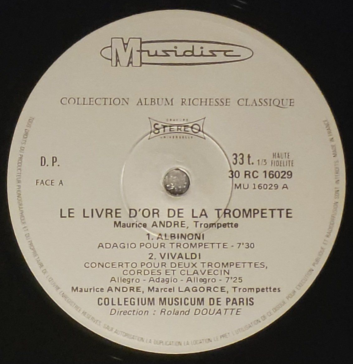 Dischi in vinile: Le Livre D'or De La Trompette – Usato da Zürich venduto da Avd 5