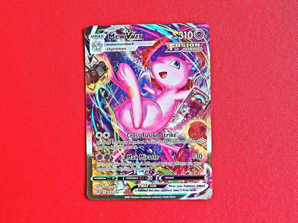 Mew VMAX Alt Art Fusion Strike EN (MINT) Kaufen auf Ricardo