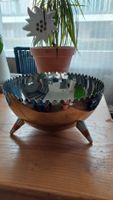 Alessi Vintage Schale auf Füssen, Metall, Top!