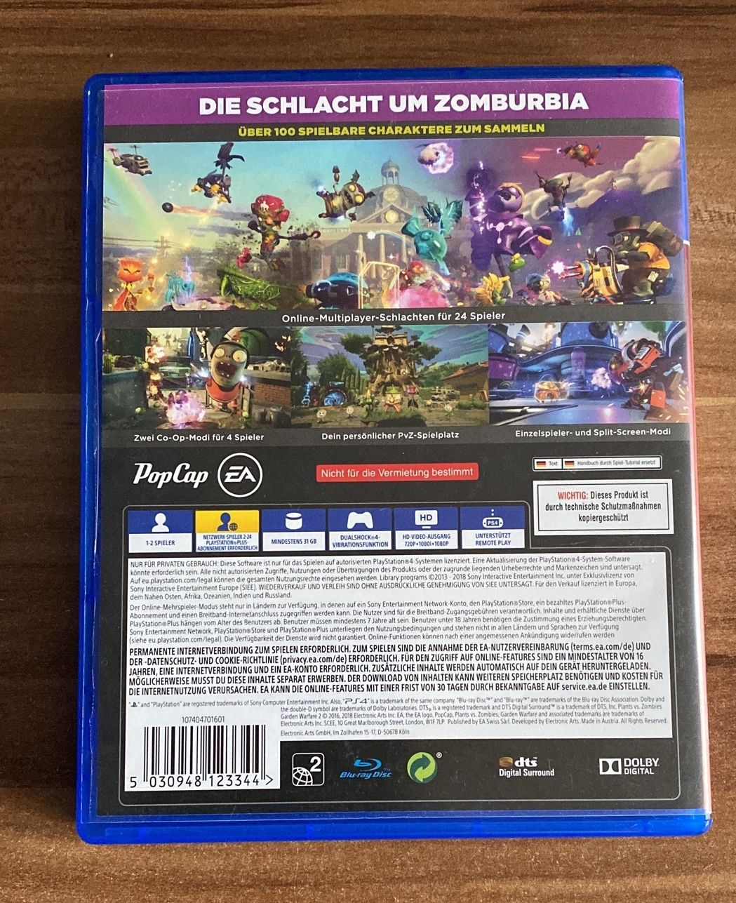 Spiele: PS4 Plants vs. Zombies GW2 – Neu und originalverpackt aus Wagenhausen von FrauLang 1