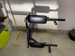 Dip- und Bauchtrainer Aufsatz für Kraftstation