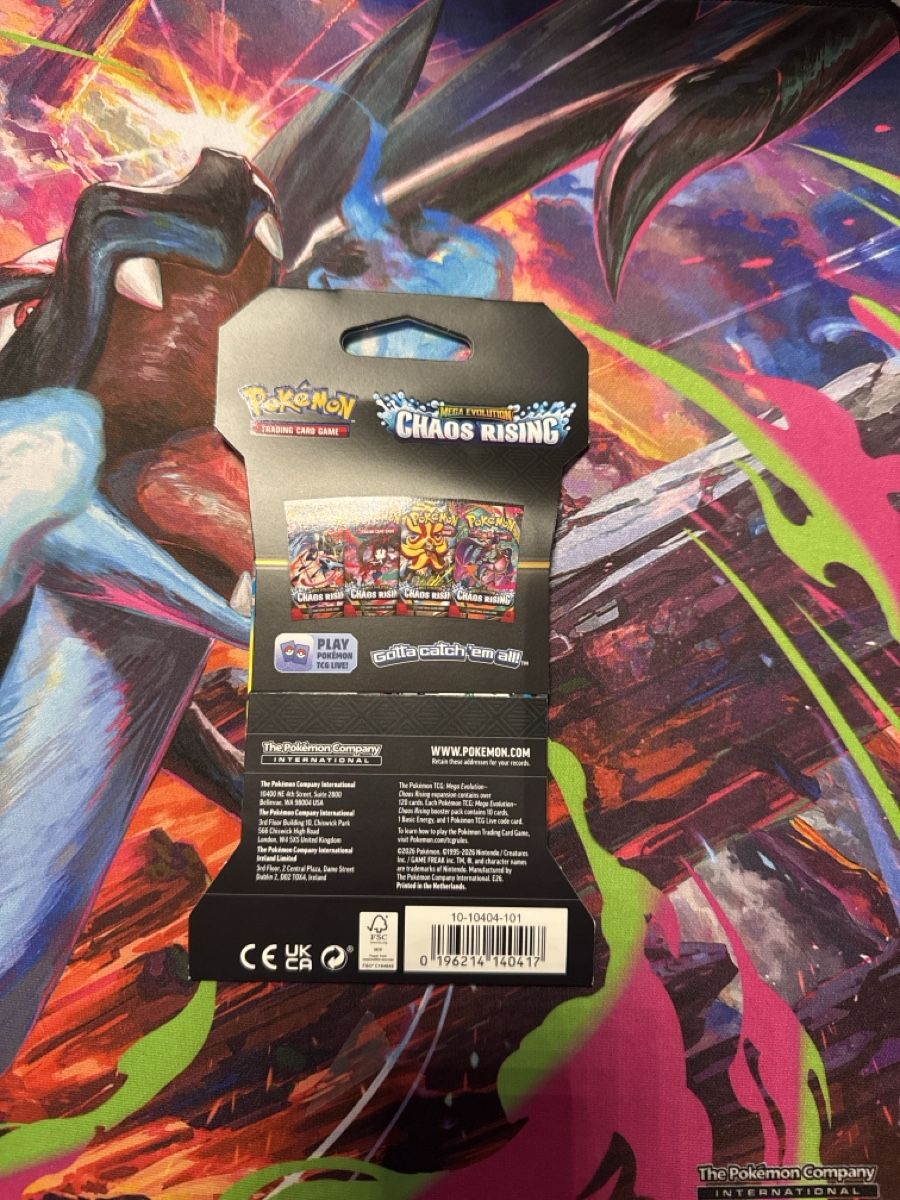 Karten: Pokemon Chaos Rising – Neu und originalverpackt aus Schötz von Gero_V 1