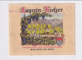 Etikette - Lagrein-Kretzer /bd
