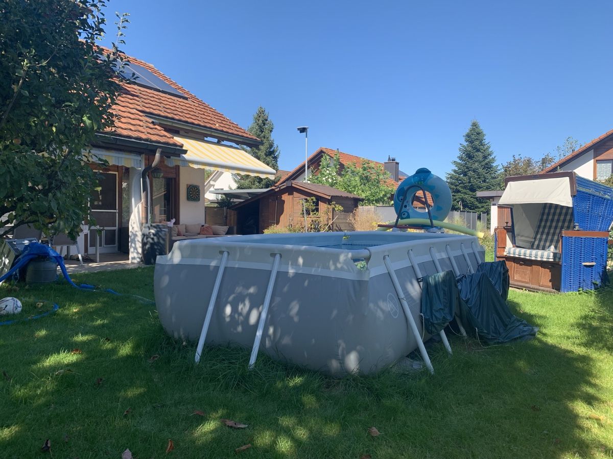 Intex Schwimmbad: Intex Pool Prism Frame Pool 300 x 175 x 80 cm – Gebraucht aus Waltenschwil von pipapo71