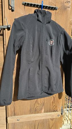 Fouganza Softshell Jacke schwarz Grösse XS gebraucht