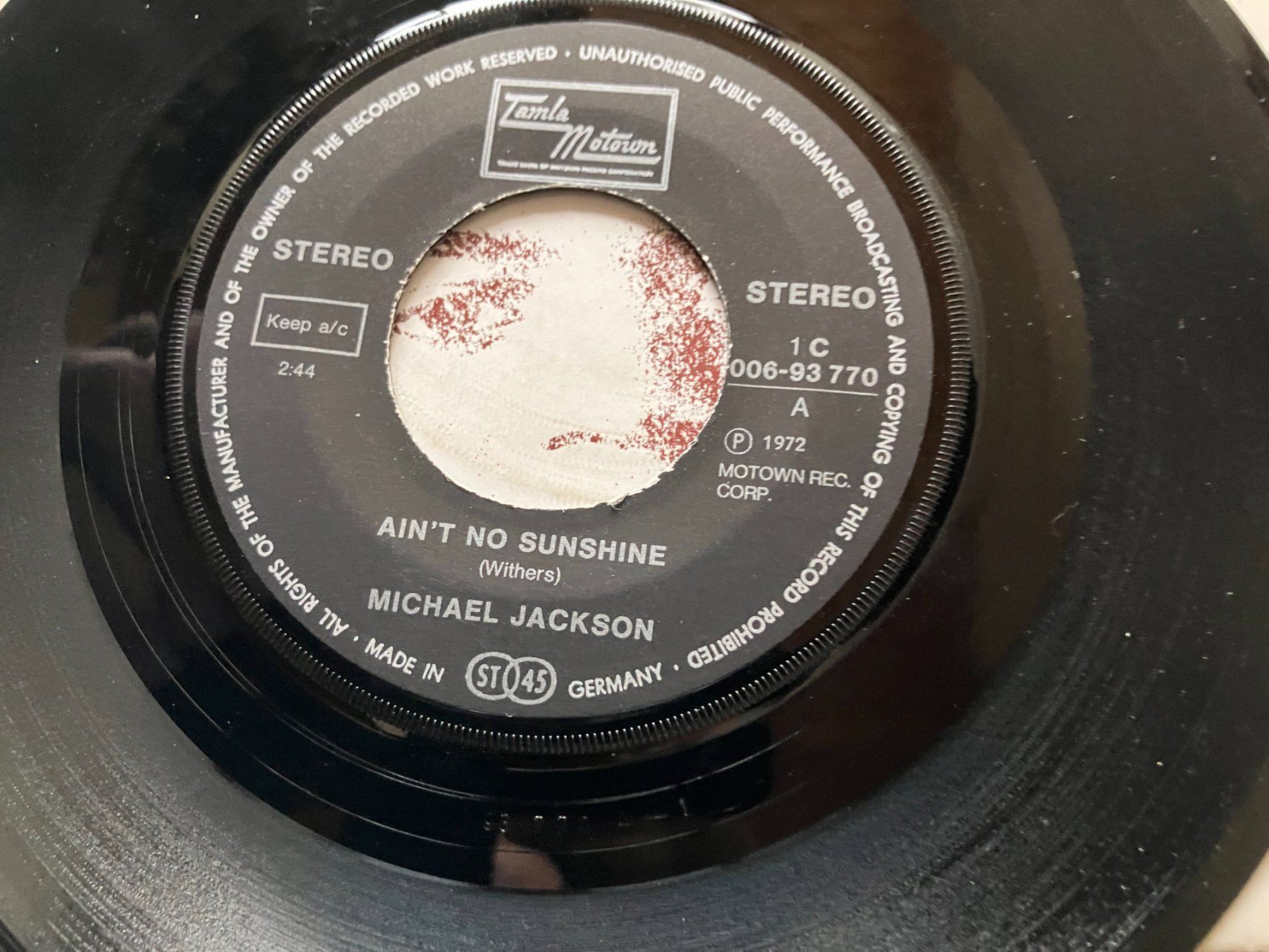 Dischi in vinile: Michael Jackson – Usato da Aarwangen venduto da Jukebox3 4