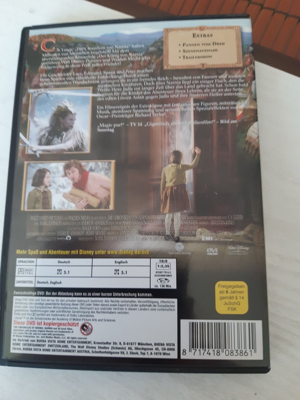 Tutti i DVDs: Narnia – Usato da Domat-Ems venduto da nugipuff 1