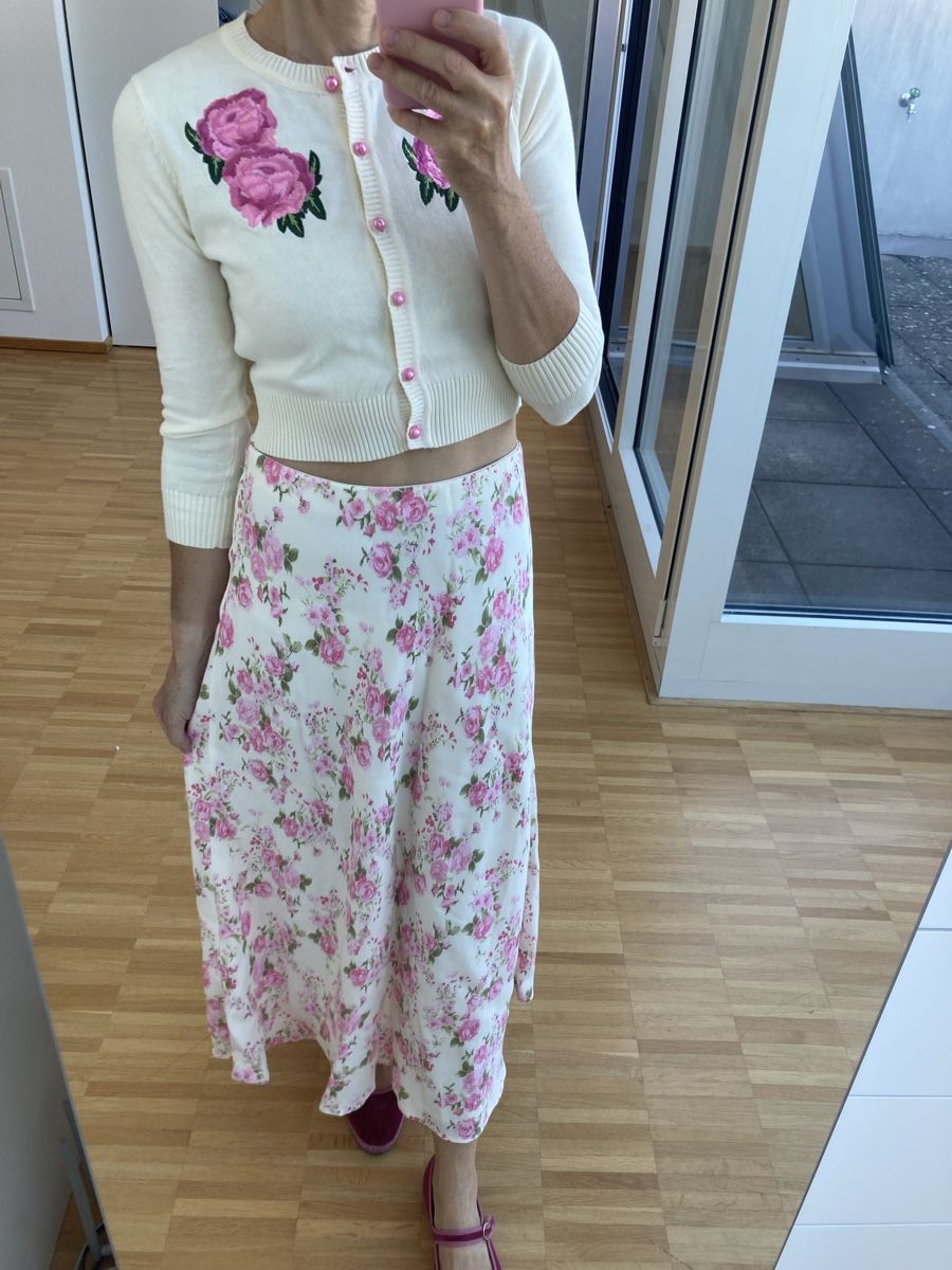 Mango Gonne: Mango Floral skirt – Nuovo (secondo la descrizione) da Bottmingen venduto da Poppyfields
