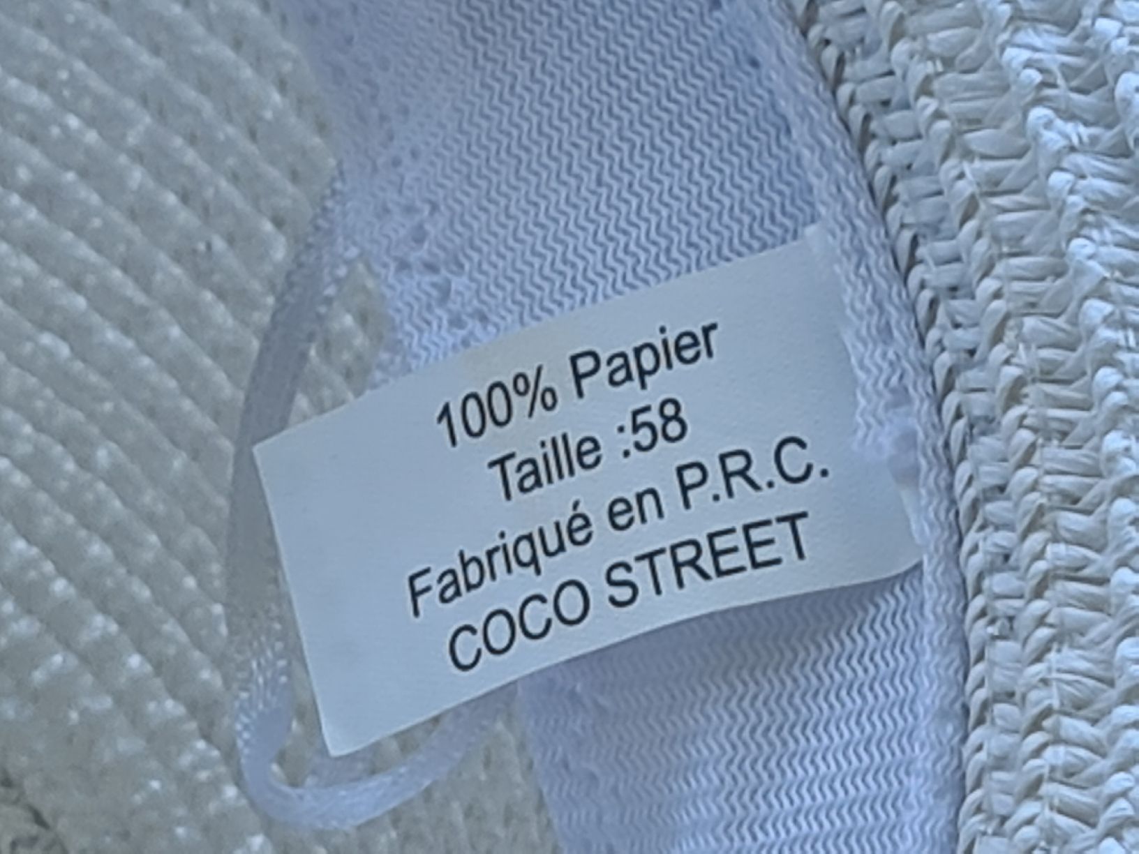 Copricapi, berretti & cappellini: Herren Sonnenhut  Weiss Gr. 58 – Usato da Steinen venduto da turbogeiss99 6