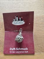 Duftschmuck Anhänger Messing mit Flies Kugeln - neu