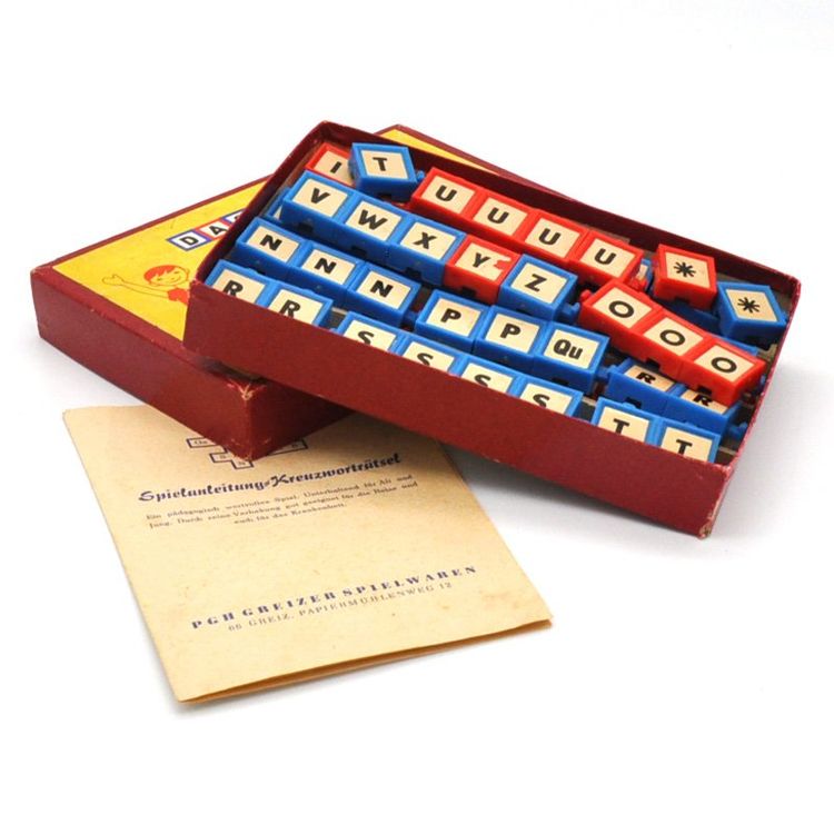 Altes DDR Kinderspiel “Kreuzworträtsel” | Kaufen auf Ricardo