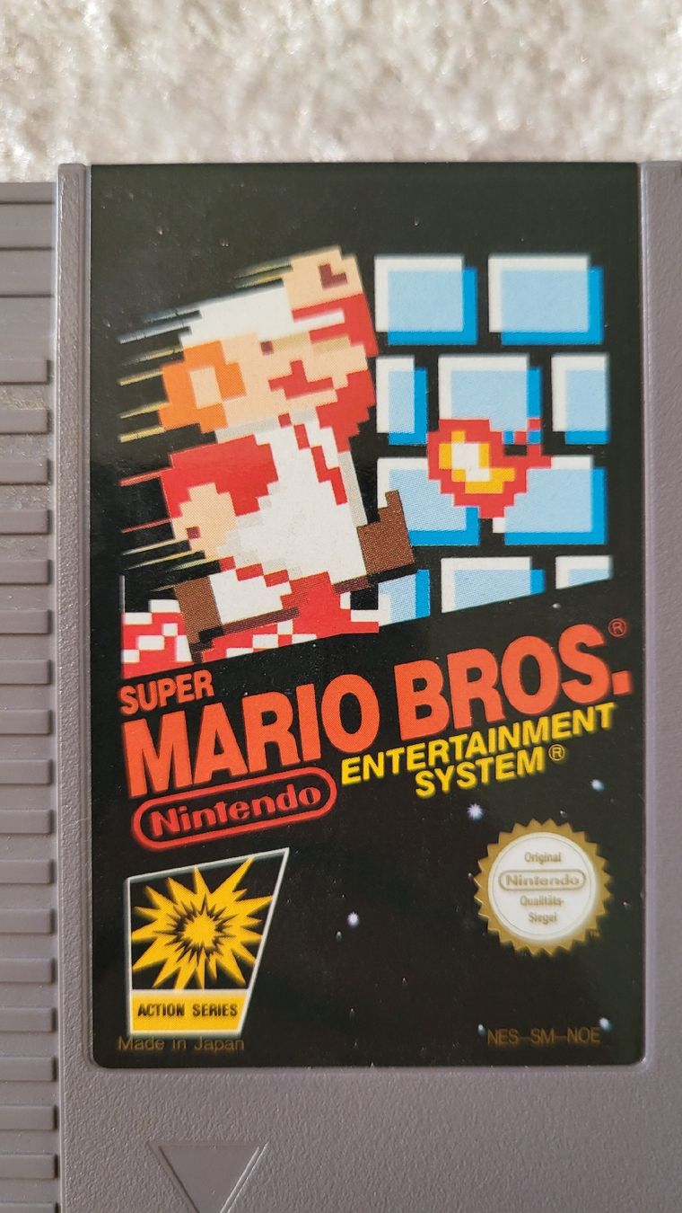 Nintendo Spiele: Super Mario Bros / Nintendo NES Spiel – Neu (gemäss Beschreibung) aus Biel/Bienne von Retrohr 1