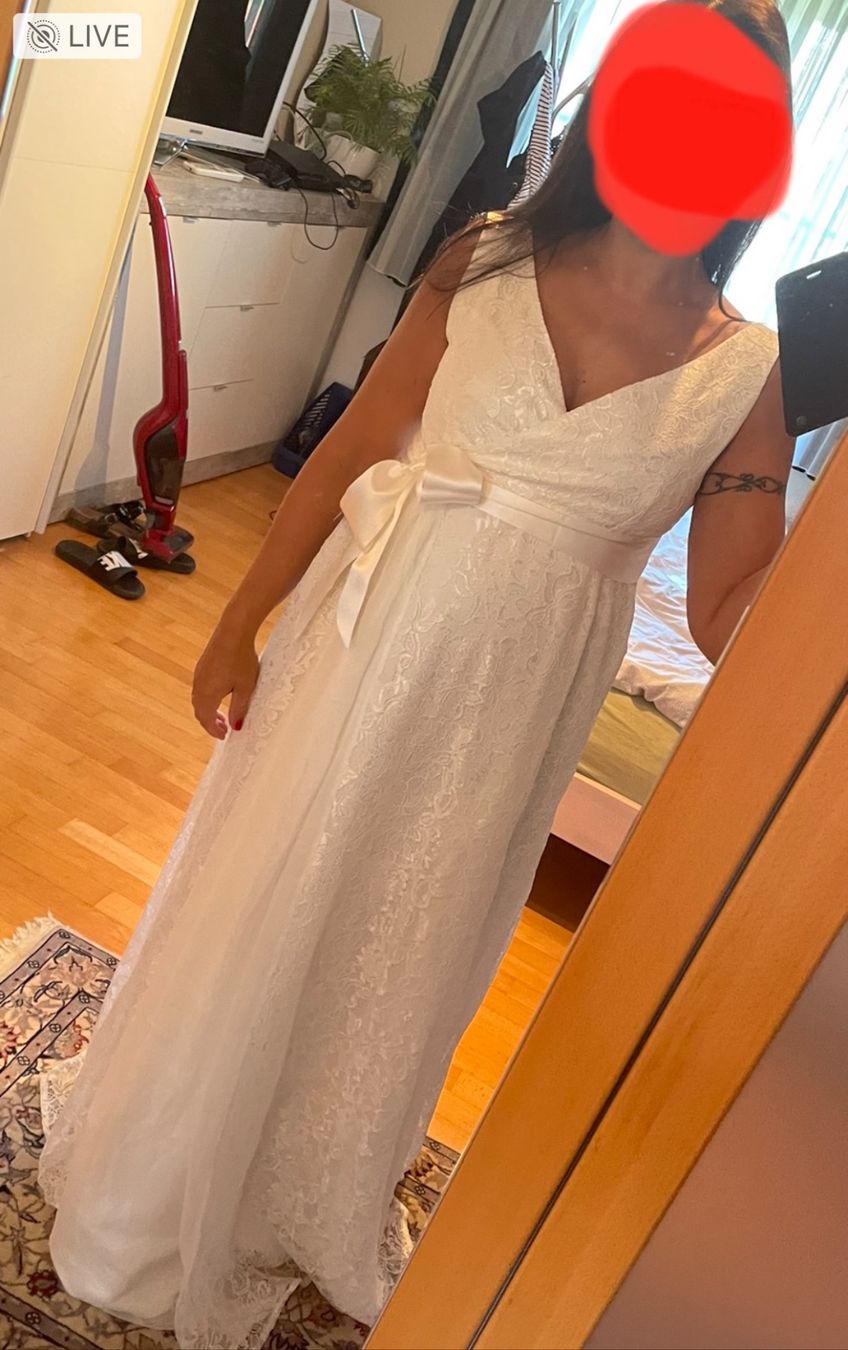 Vestiti: Umstandsbrautkleid gr. 38 – Usato da Bösingen venduto da rebecca_agra_varela 4