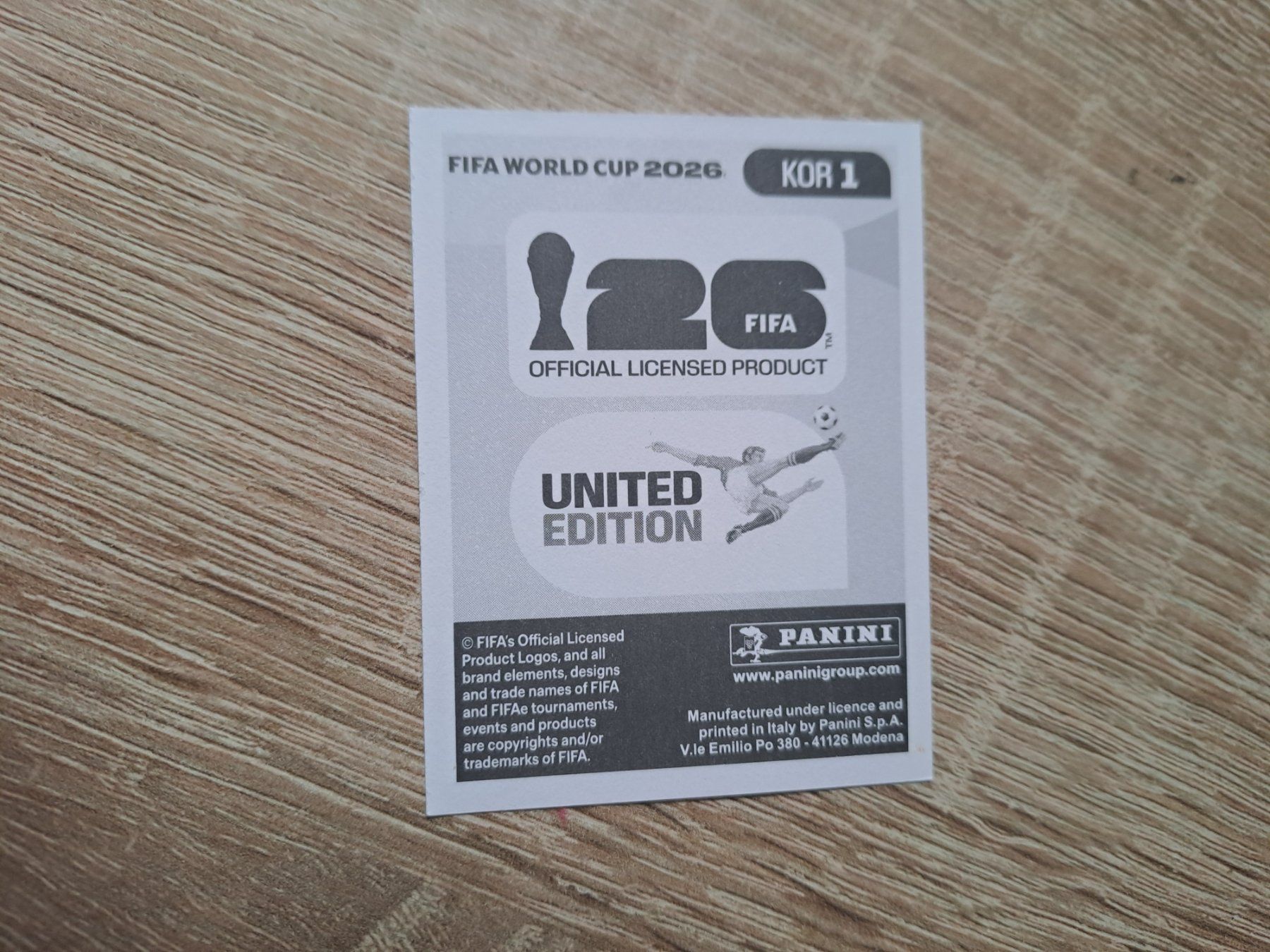 Fifa Sammelbilder & Trading cards: KOR 1 – Neu (gemäss Beschreibung) aus Pratteln von olliw 1