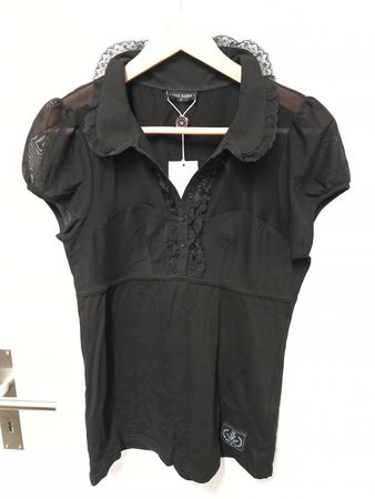 VIVE MARIA Shirt Gr.L, Vintage, Gothic, Spitze, NEU