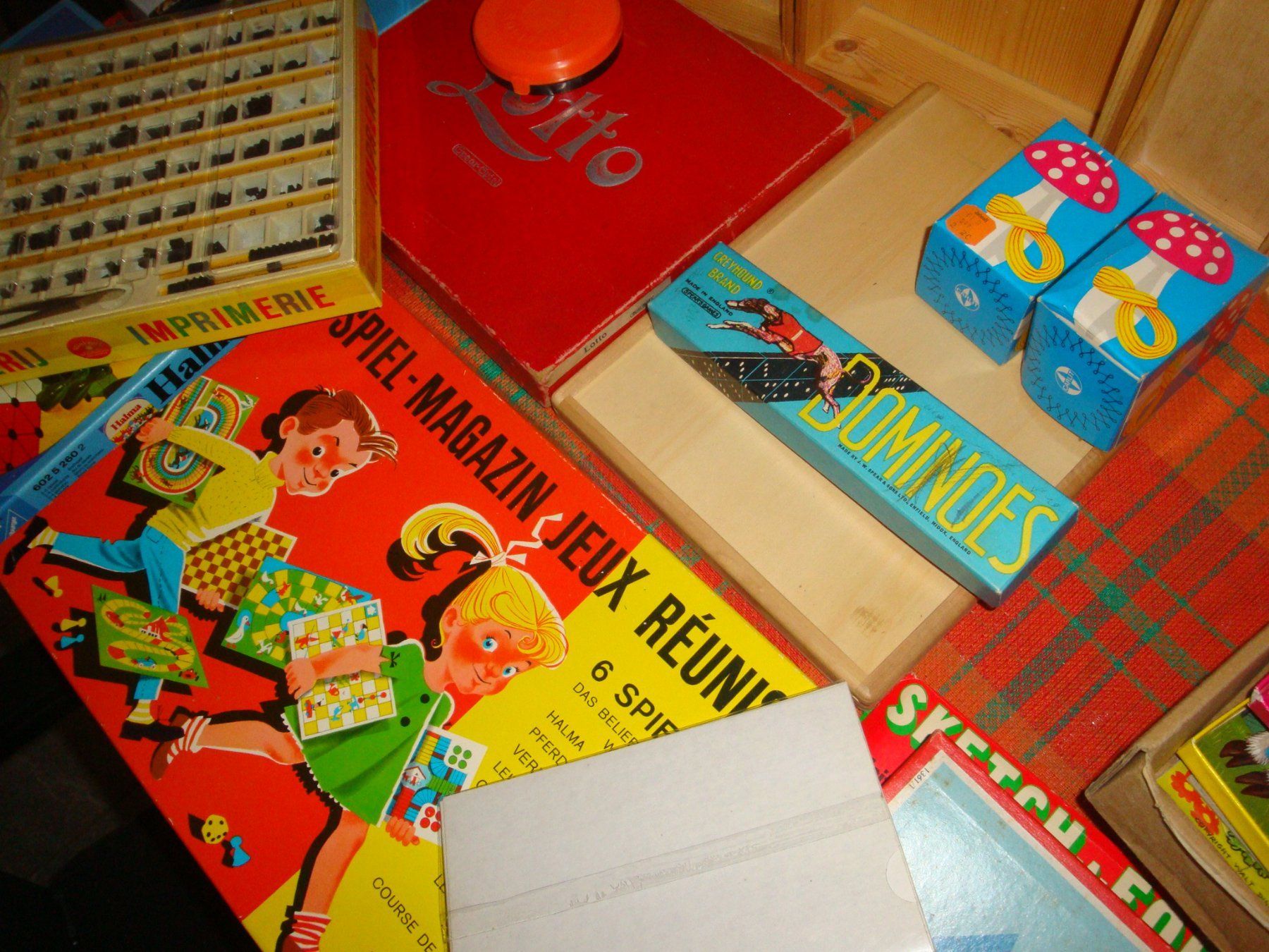 Giochi: Nostalgische Gesellschaftsspiele Konvolut Retro – Usato da Enggistein venduto da mach1 7