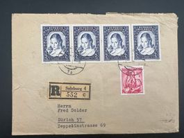 1954 Österreich Brief eingeschrieben   (G720)
