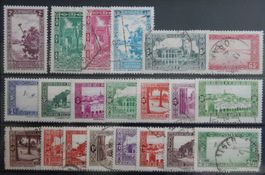 Algerien ex. Kat. 130-140 */(*)/gest. 1936/38