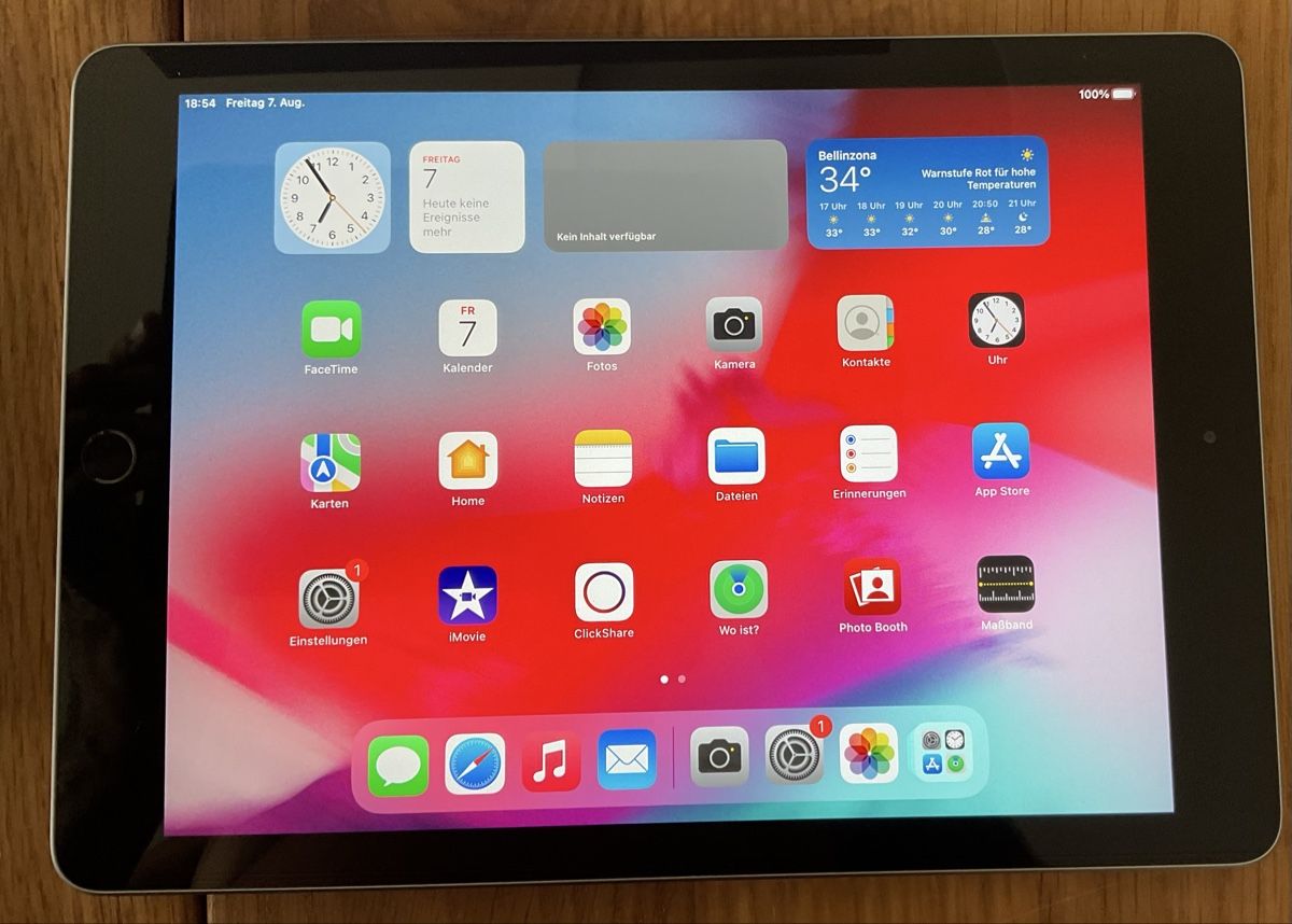 Apple Tablettes PC: iPad 6. Generation Wi-Fi 32 GB – D'occasion à Zürich par Pagalo