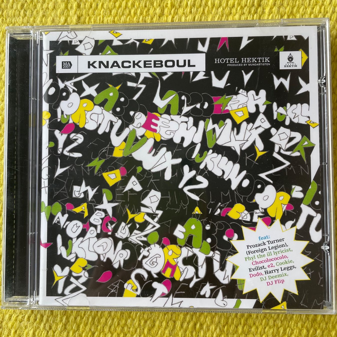 CD: KNACKEBOUL-HOTEL HEKTIK – Usato da Rorschacherberg venduto da CD-Roli