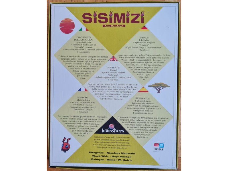 Giochi: Brettspiel "Sisimizi" – Usato da Zürich venduto da Desmond01 1