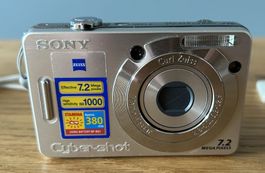 Sony Cybershot DSC-W55 Digitalkamera 7,2 MP