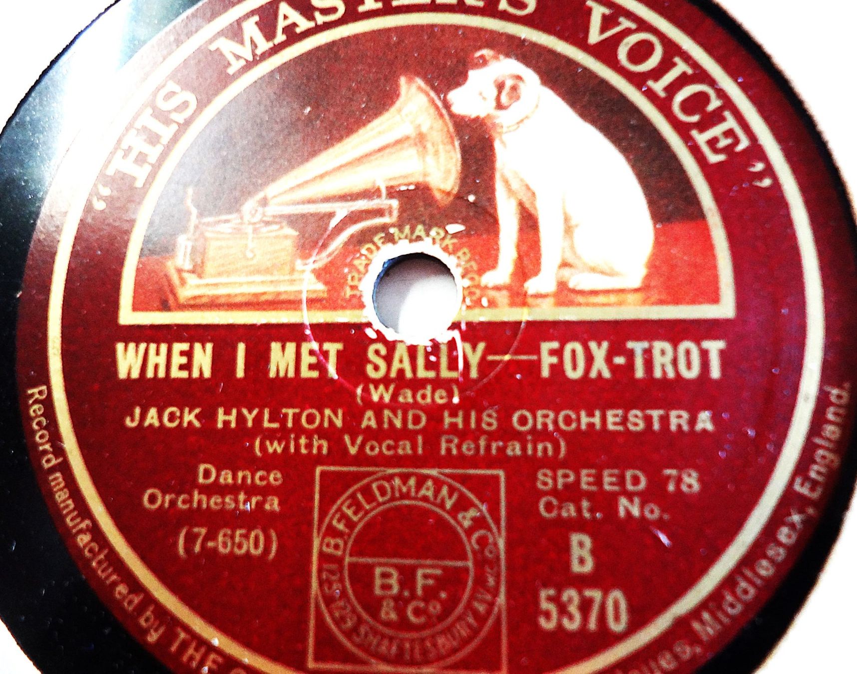 Dischi in vinile: Jack Hylton 30 Schellackplatten bester Britischer Tanzmusik – Usato da Hemishofen venduto da Phonomandy 2
