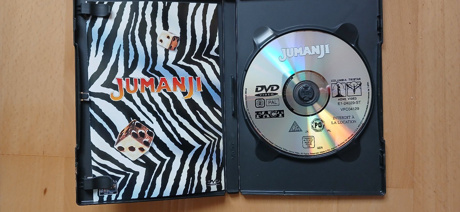 Tutti i DVDs: DVD JUMANJI – Usato da hinwil venduto da tho_j6kz 1