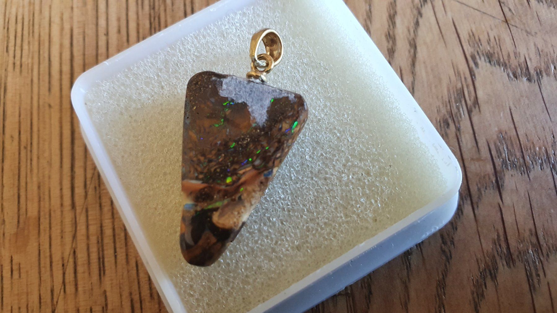Mineralien & Heilsteine: Boulder Opal – Gebraucht aus Flawil von Pinkmalibu 1