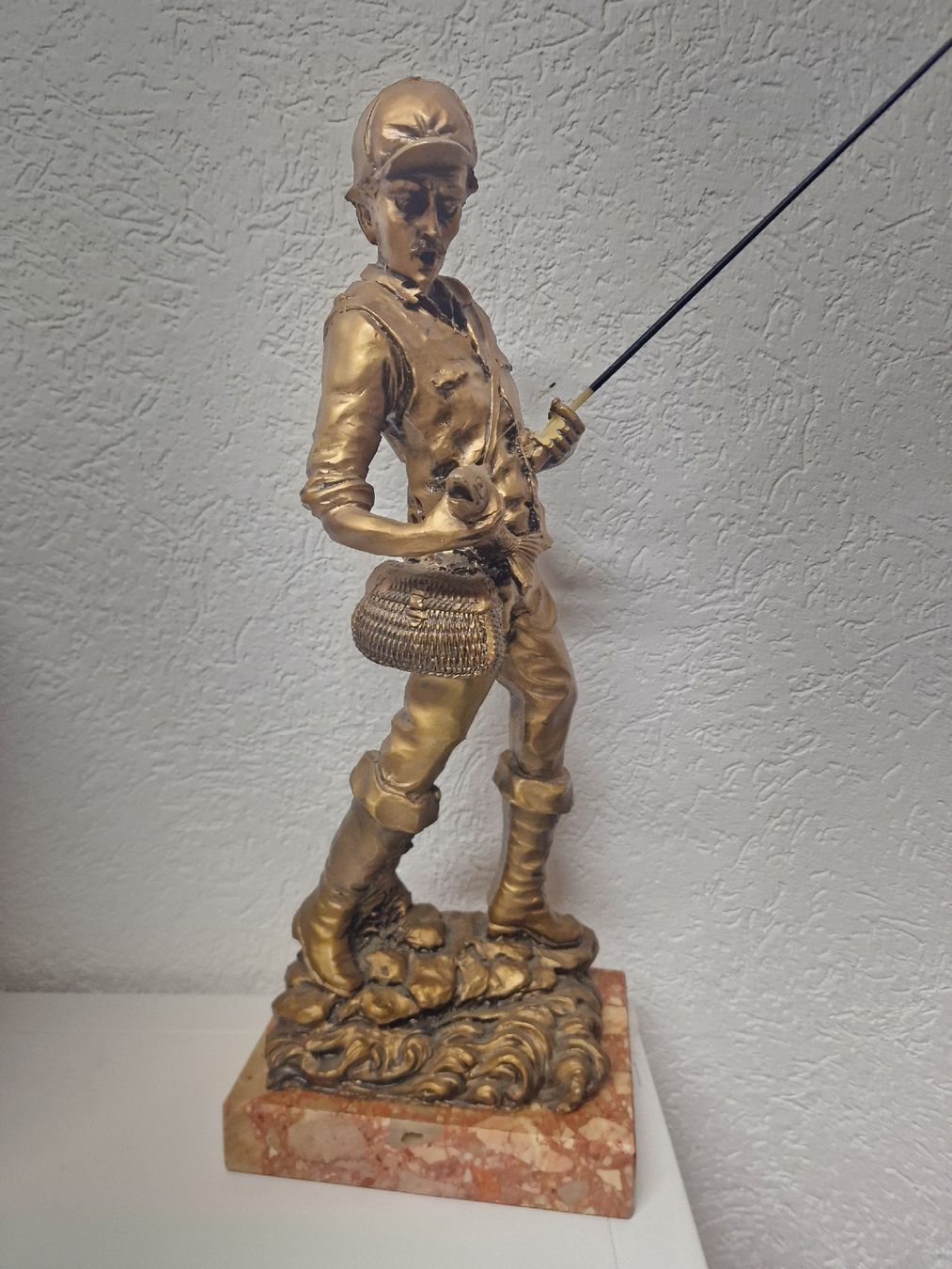 Skulpturen & Statuen: Statue pêcheur vintage en bronze – Gebraucht aus Moutier von ste_z7jz 2
