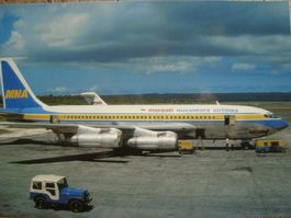 Merpati Nusantara Airlines MNA Boeing 707-138B N107BN