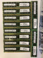 160GB Server RAM 10x16GB DDR3 ECC RDIMM PC3L-14900R