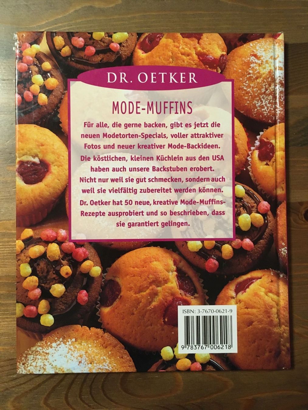 Libri: Mode Muffins - Dr. Oetker - Backen – Usato da Altdorf UR venduto da Mini037 1