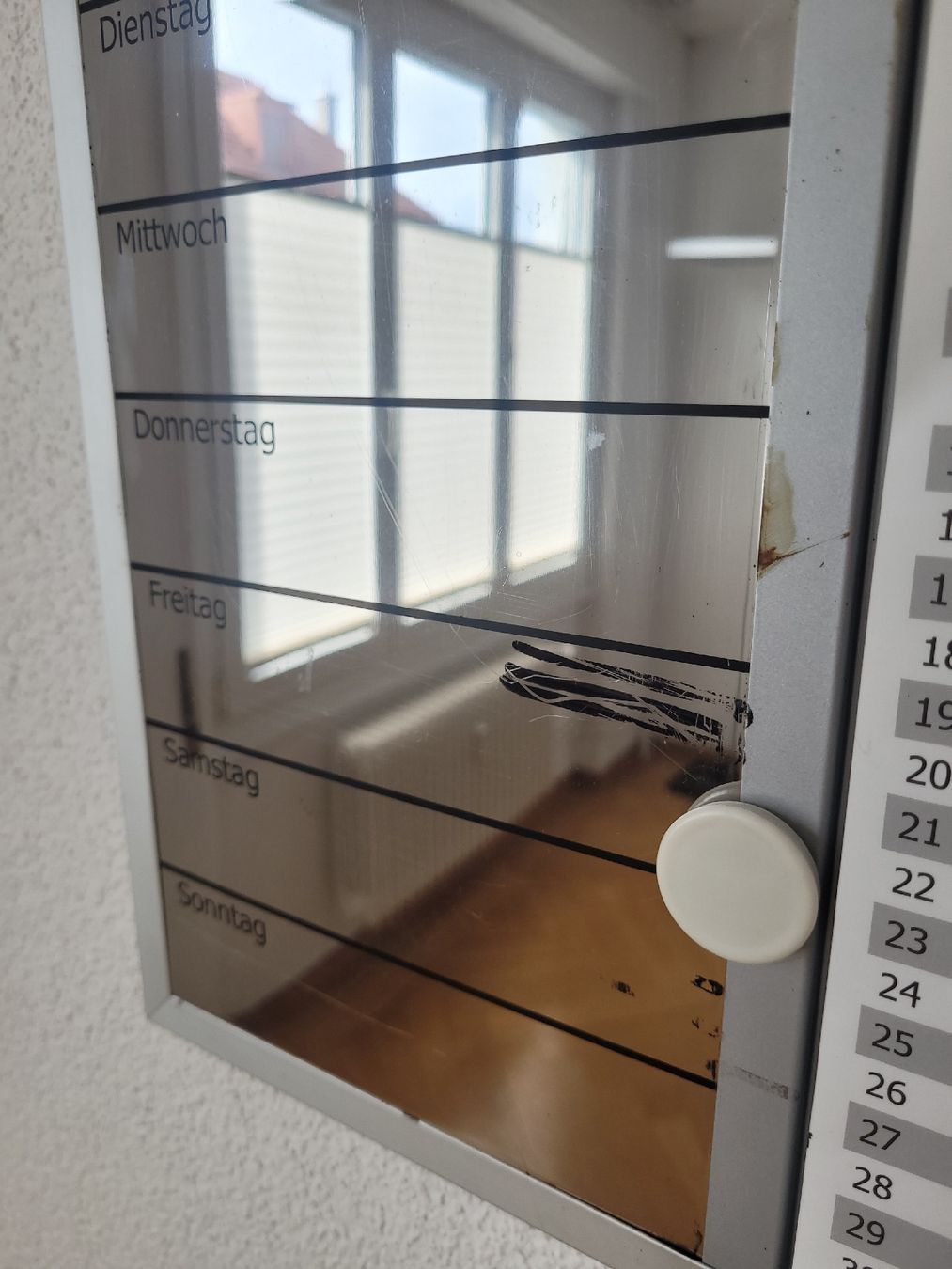 Lavagne: Wochenplaner und Monatsplaner magnetisch gebraucht – Usato da Bern venduto da benjamin3014 1