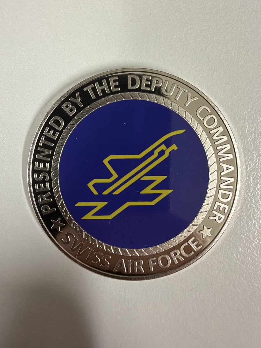 Medaillen: Coin Luftwaffe - Schweizer Armee – Neu (gemäss Beschreibung) aus Pregassona von Sangiovese100