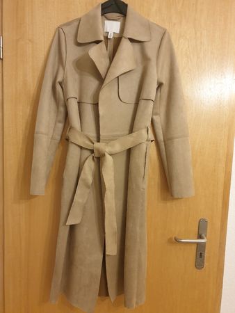 Trench-coat neuf, 36, cache cœur, beige