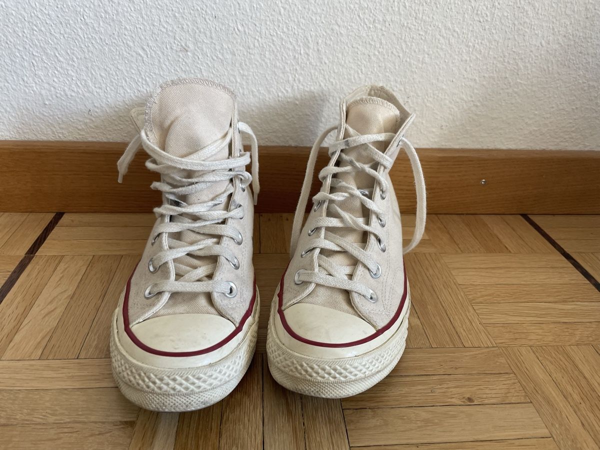 Converse Chaussures femmes: Converse High beige – D'occasion à Winterthur par MurielFrei
