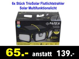 🔴 Solar 6x Stück PANTA LED Multifunktionslicht /251X